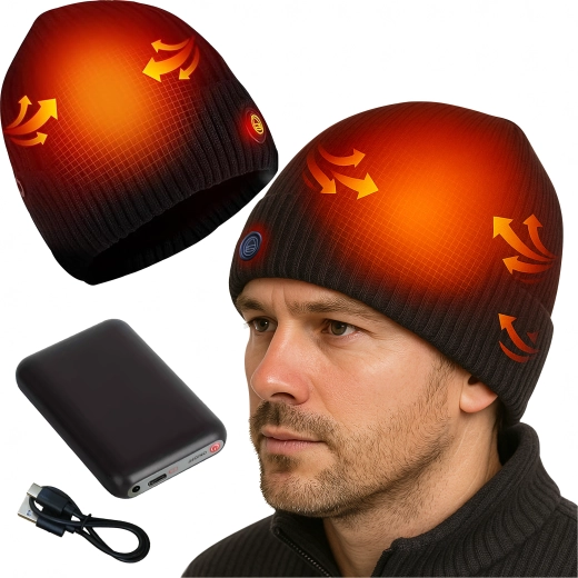 Op til 8 timers varme med 5000 mAh powerbank