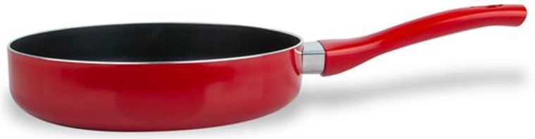 Dyb stegepande KITCHISIMO Rosso 24 cm med nonstick-belægning
