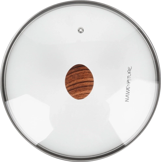 Udluftningsåbning og ring af rustfrit stål