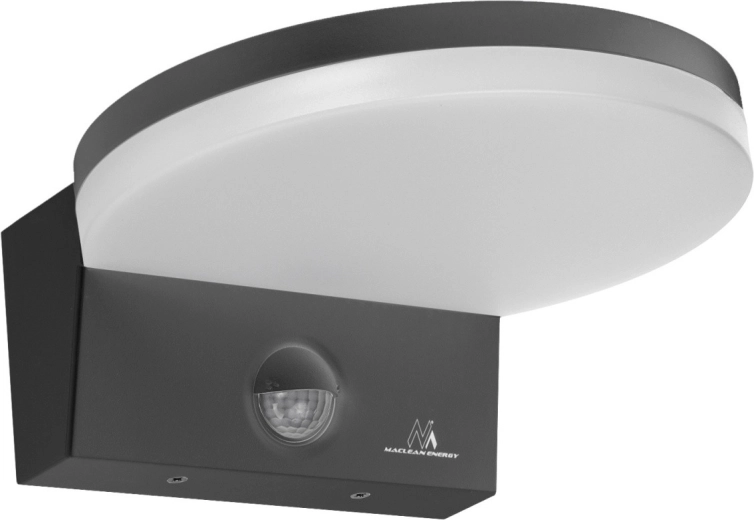 Udendørs LED-væglampe med bevægelses- og skumringssensor