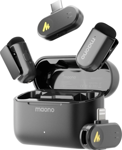 Kompakt mikrofon-duo og Lightning-modtager