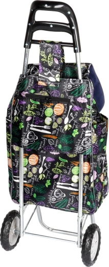 Stabil ramme og store hjul for jævn kørsel