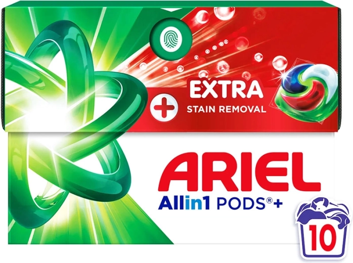 Ariel Extra vaskekapsler 10 stk