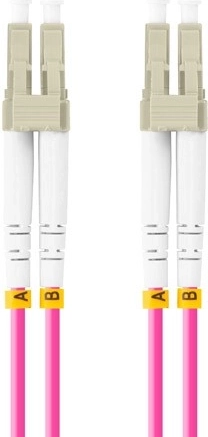LC/UPC-konnektorer på begge sider