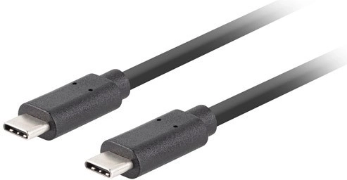 USB-C kabel M/M 3.1 gen 2 1,8 m 10 Gb/s PD100W sort