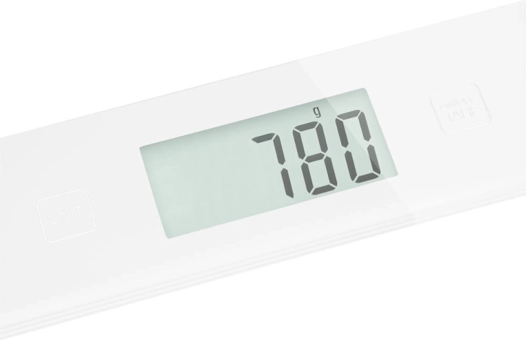 Stort LCD-display og berøringsbetjening