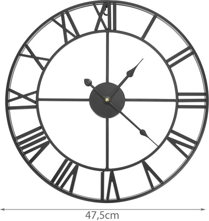 Stor diameter 47 cm for fremragende læsbarhed