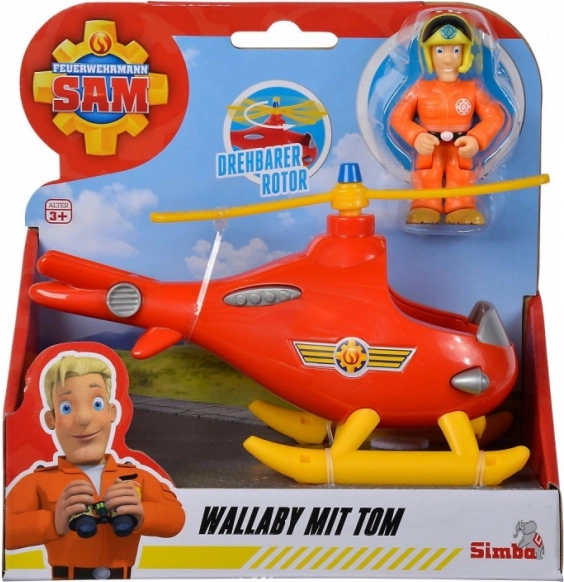 Brandmand Sam Wallaby mini-helikopter