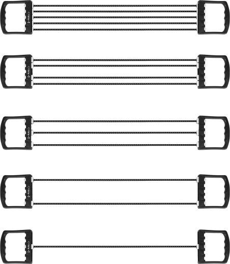 Justerbar modstand takket være fem strenge
