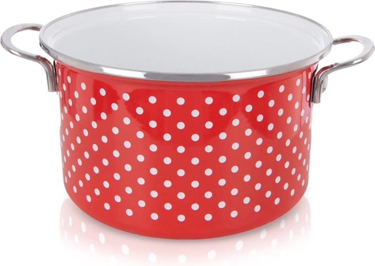 Emaljeret gryde PRIK 22 cm, 4 l