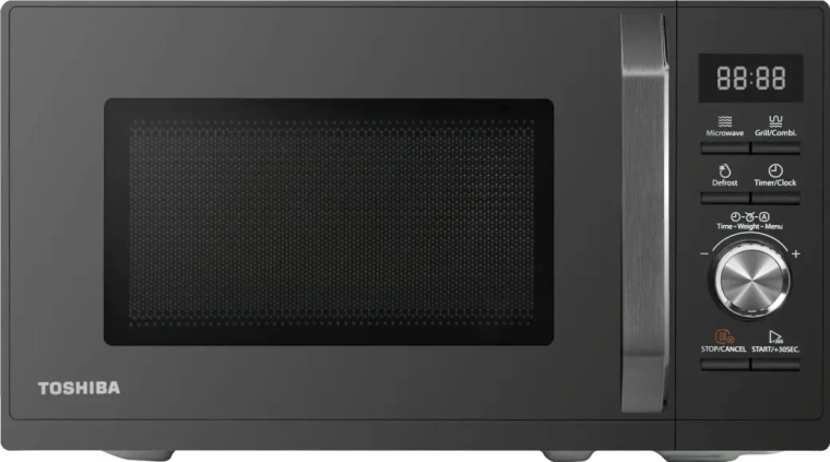 Toshiba mikrobølgeovn med grill 25 l 900 W sort
