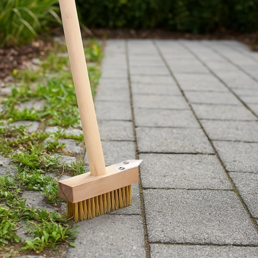 Dobbelt styrke: trådbørste + stålskraber