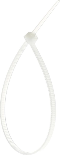 RETLUX hvide kabelbindere 7,5 × 300 mm - 51 stk.