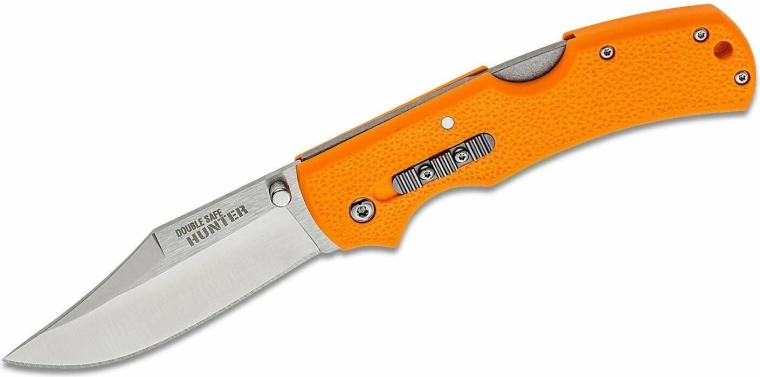 Cold Steel Double Safe Hunter Orange sammenklappelig jagtkniv 8,9 cm