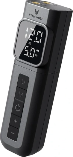 Elektrisk boldpumpe Etenwolf P200 sort
