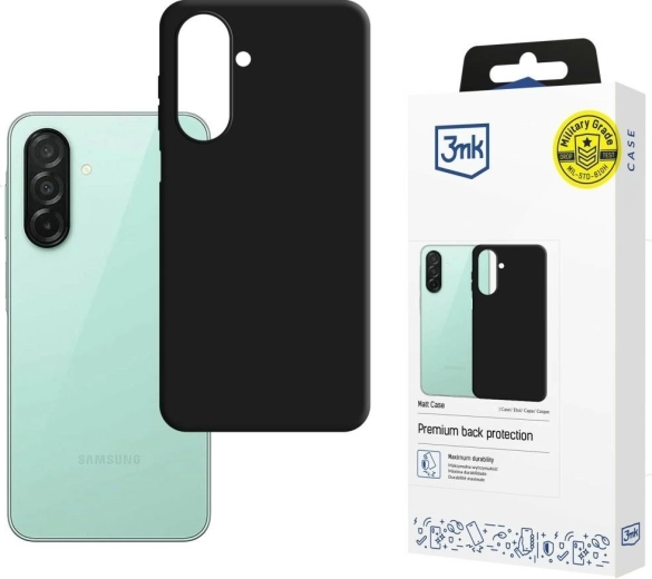 3MK Matt Case mat sort etui til Samsung Galaxy A27 5G