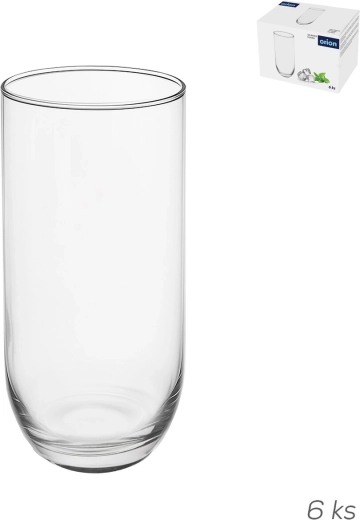 Sude drikkeglas 0,42 l (6 stk.)