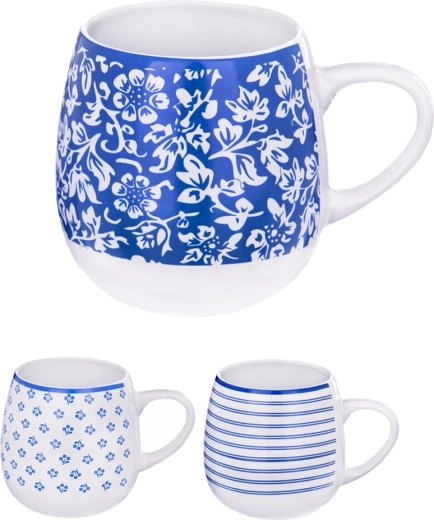 Keramikkrus Blue design 580 ml mix