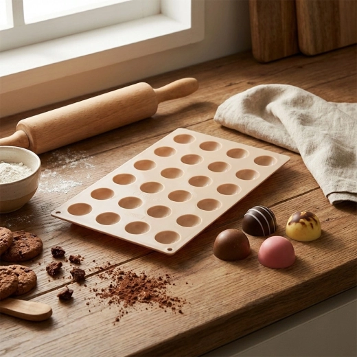 Premium silikone – non-stick og fleksibel