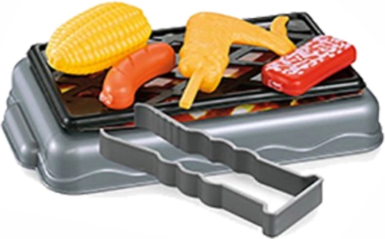Grill og skæring med rigt tilbehør