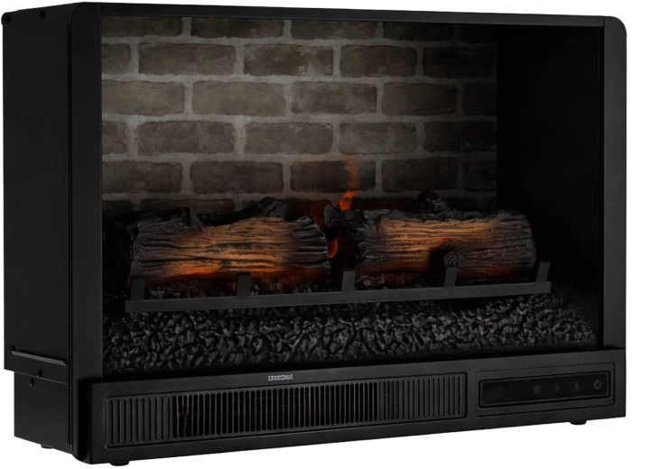 Elektrisk pejs med flammeeffekt 900/1800 W