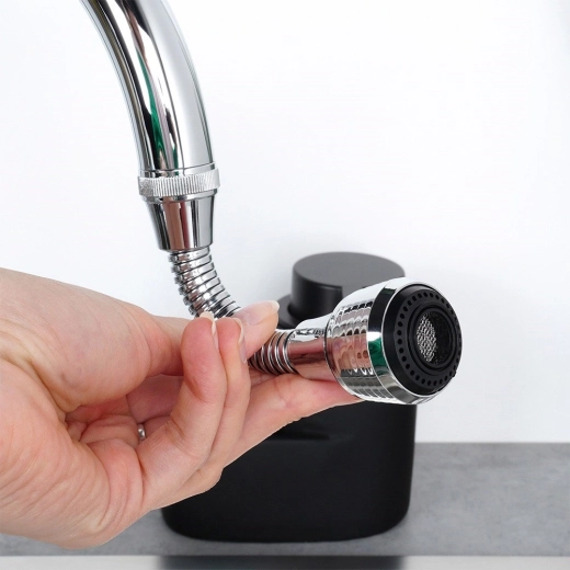 Fleksibel svanehals til præcis vandretning