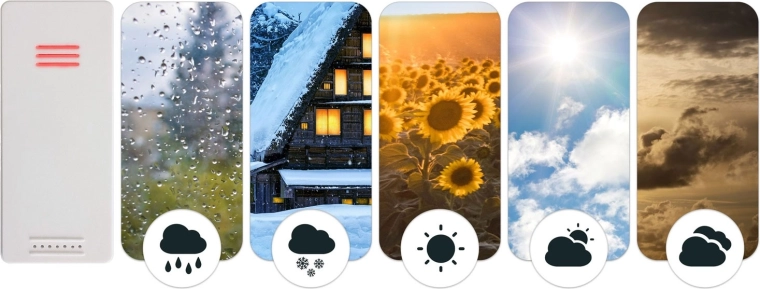 Præcis måling af temperatur og luftfugtighed