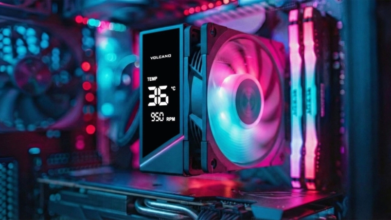 ARGB 120 mm og stille køling op til 75 CFM