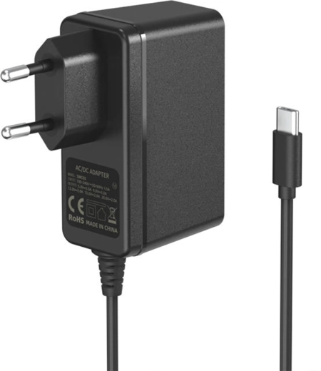 USB-C-oplader til Nintendo Switch OLED - 1 stk.