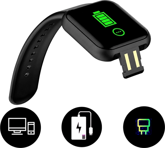 Praktisk USB-opladning
