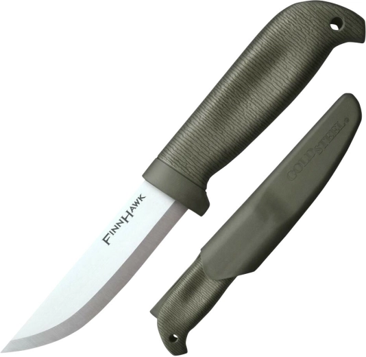 Udendørskniv Cold Steel Finn Hawk med Secure-Ex skede