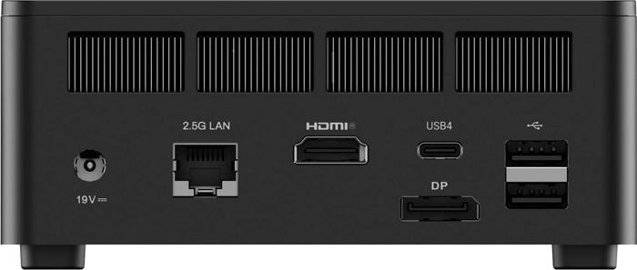 Rige tilslutningsmuligheder inkl. USB4 og 2,5G LAN