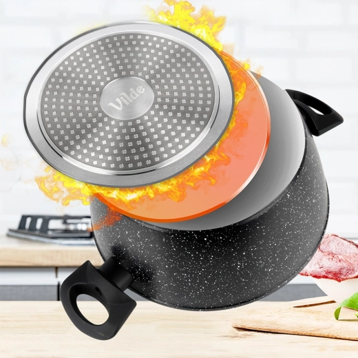 Universel bund til alle komfurtyper