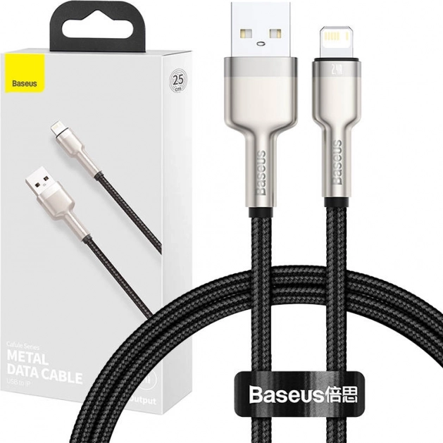 USB-kabel til Lightning Baseus Cafule 0,25 m