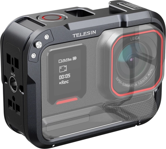 Telesin aluminiums-beskyttelseshus til Insta360 Ace Pro og Ace Pro 2