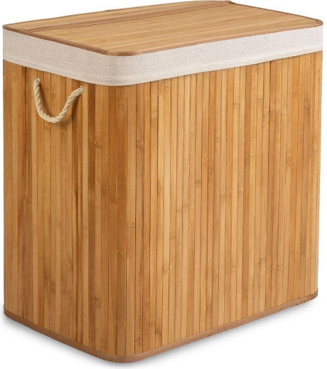 Holdbar naturlig bambus og behagelige håndtag