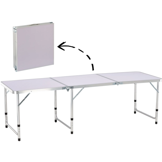 Foldes til en kompakt kuffertform