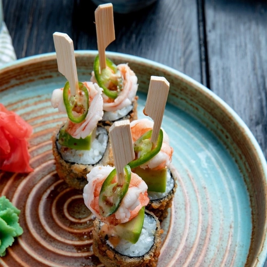 Alsidig til tapas, sushi og cocktails