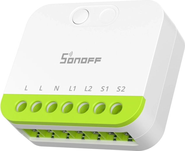 Sonoff mini-zb2gs to-kanals smart kontakt zigbee 3.0