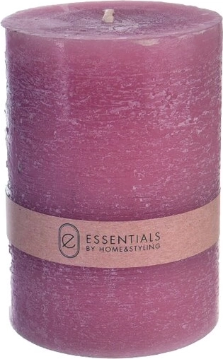 Dekorativt stearinlys i rosa 260 g