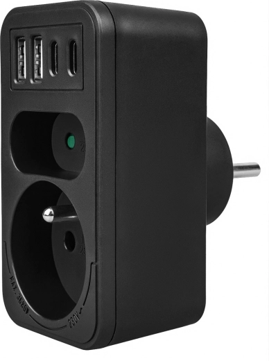 Op til fire enheder via USB på én gang