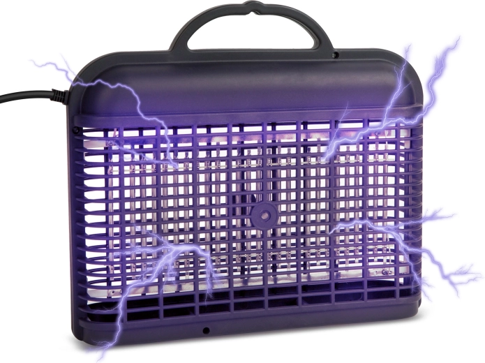 UV-insektfanger 230 V, ophængelig, sort