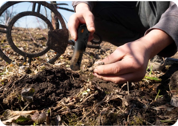 360° lokalisering og præcis spids