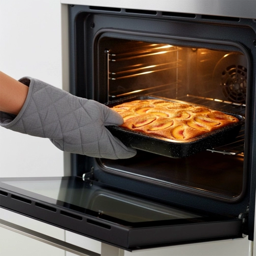 Jævn bagning med kulstofstål