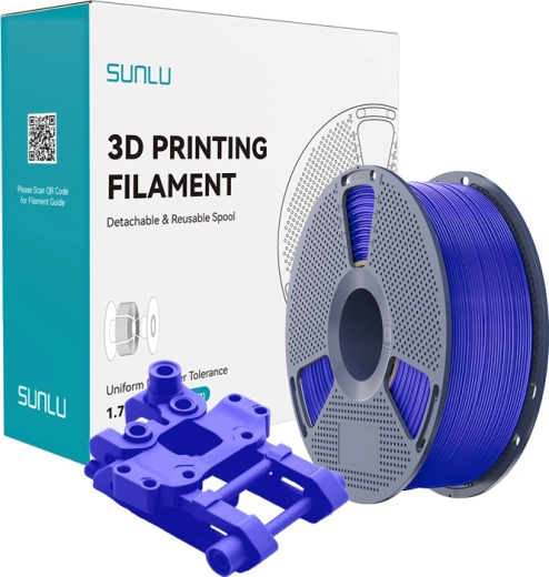 Sunlu ABS-filament med overfladefinish – blå