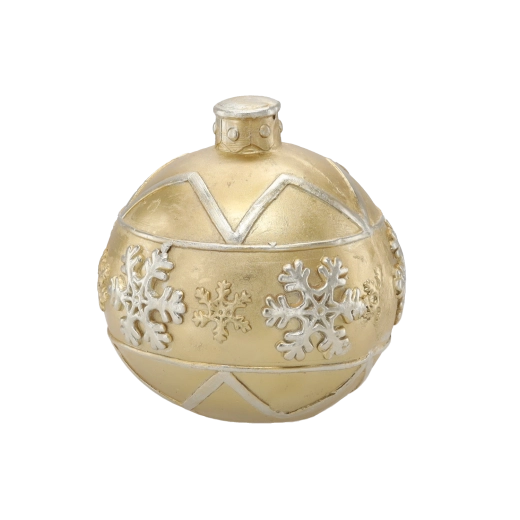 Luksuriøs gylden glans og reliefferede detaljer