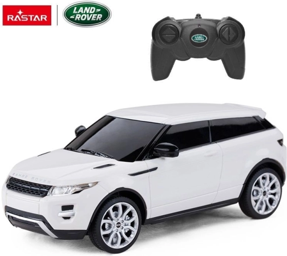 Rastar Range Rover Evoque RC-bil med fjernbetjening 1:24 hvid