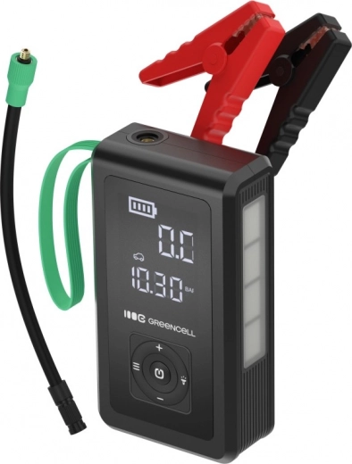 Startkabelsæt PowerBoost Air med kompressor og powerbank