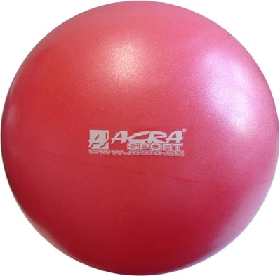 Acra overball-bold 30 cm metallisk rød - 1 stk