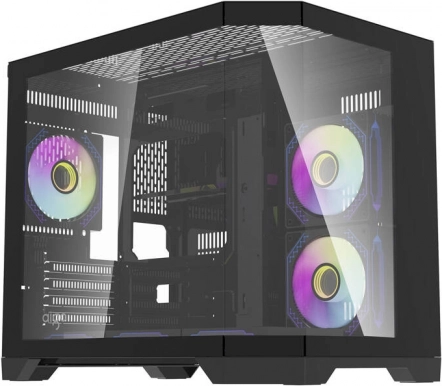 Darkflash Gamingkabinet med aRGB-blæsere